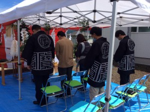 船津 H様邸 地鎮祭