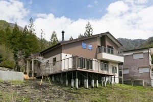 【富士河口湖町】山小屋風絶景戸建て住宅Ｍ様邸