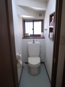 洗面脱衣室・トイレリフォーム工事－２