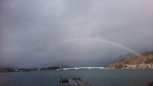 虹のアーチ🌈