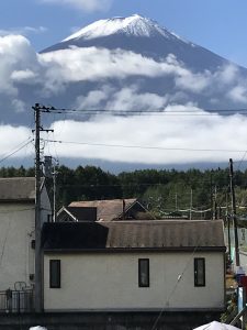 「今朝の富士山」