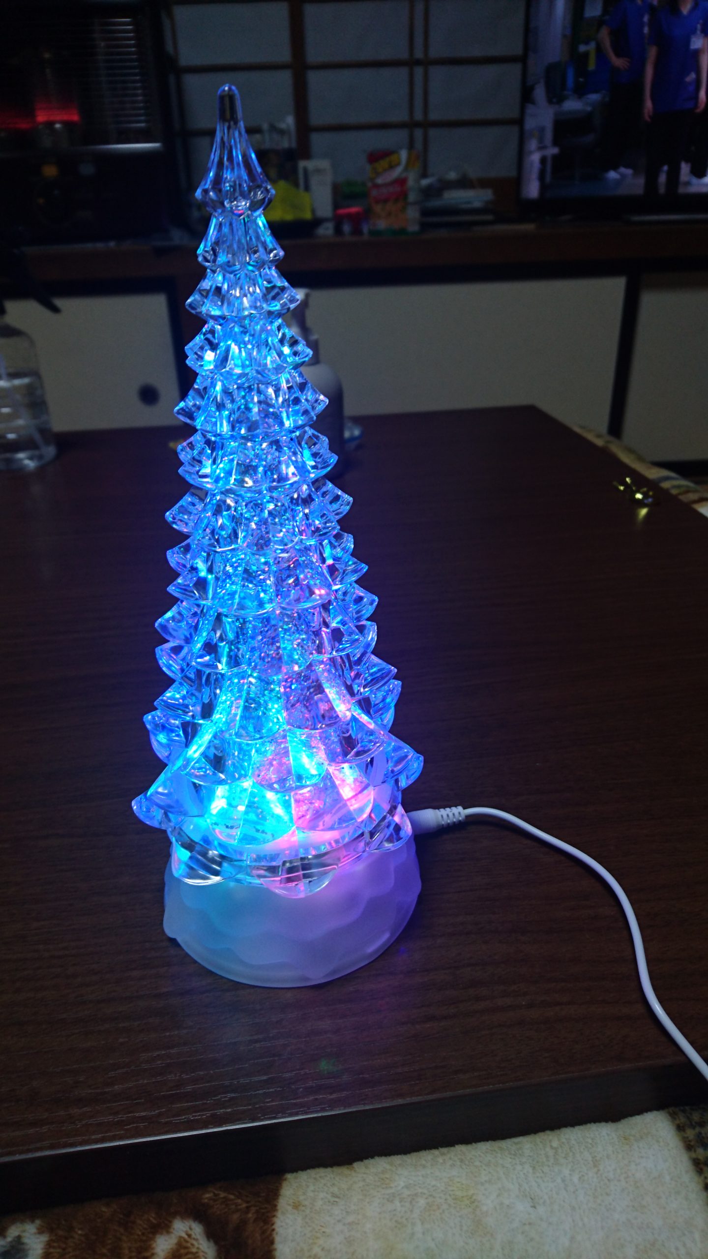 クリスマスツリー組み立て