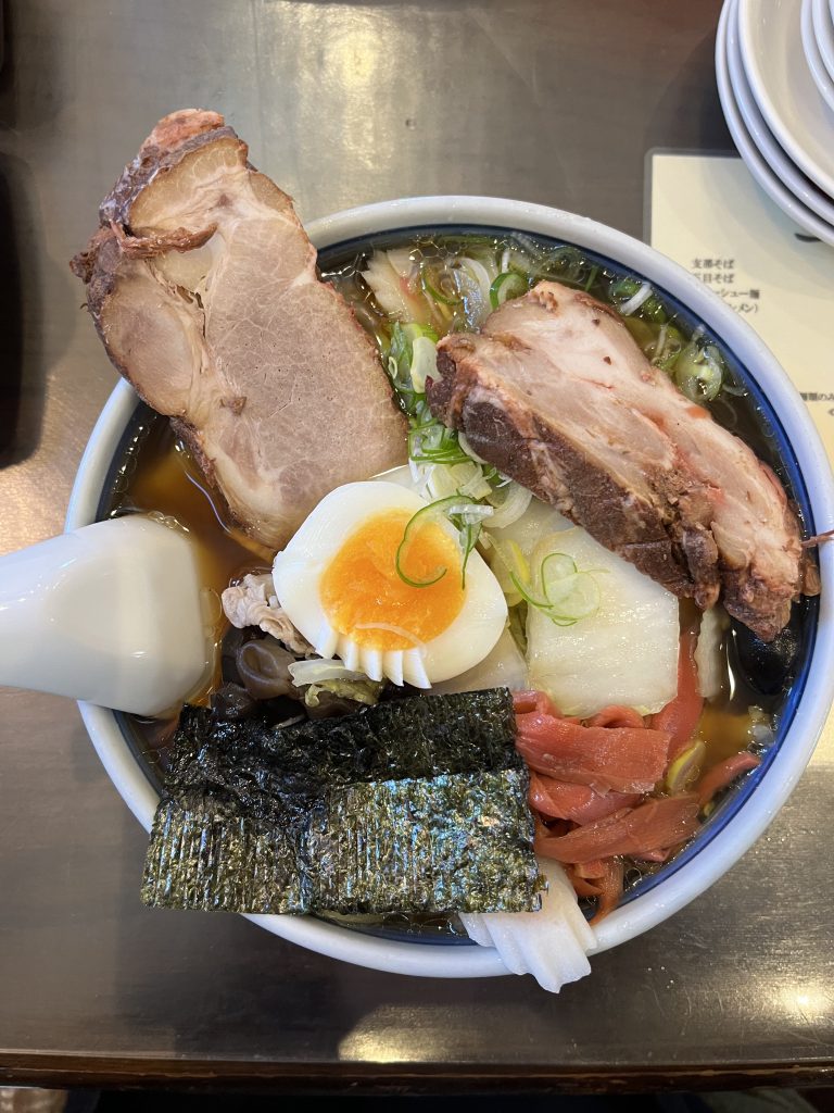 分厚いチャーシュー