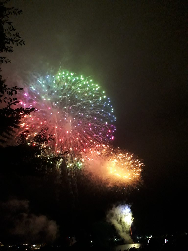 「3年振りの湖上祭」