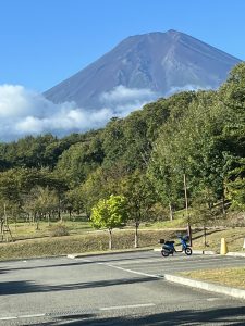 今朝の富士山