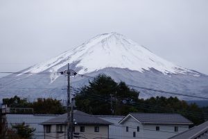 富士山冬本番