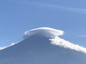 綺麗な笠雲♣︎