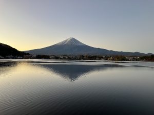 今朝の富士山