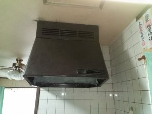 キッチン換気扇交換