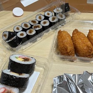 お寿司のようなお寿司じゃないような、、