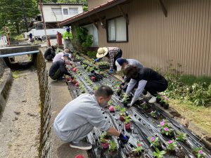 町かど花壇ボランティア🌼