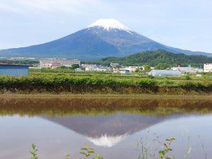 逆さ富士