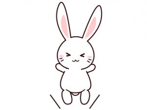 「卯・跳ねはじめた？」