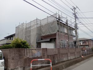塗装開始