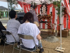 6/18 地鎮祭 執り行いました *