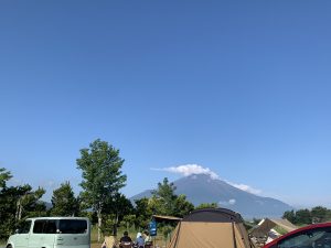 初キャンプ *