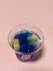 夜空をイメージしたゼリー ♣