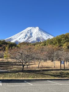 「今朝の富士山」