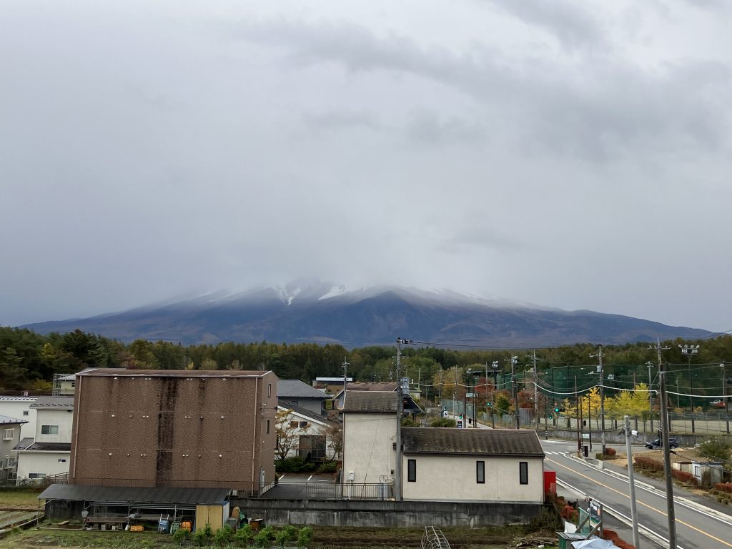 今朝の富士山