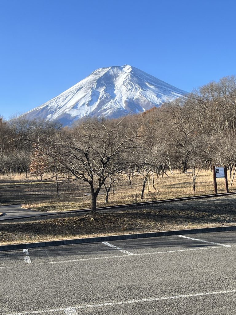 今朝の富士山