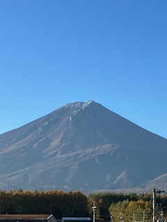 「立冬の富士山」
