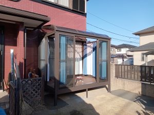 ｻﾝﾙｰﾑ設置