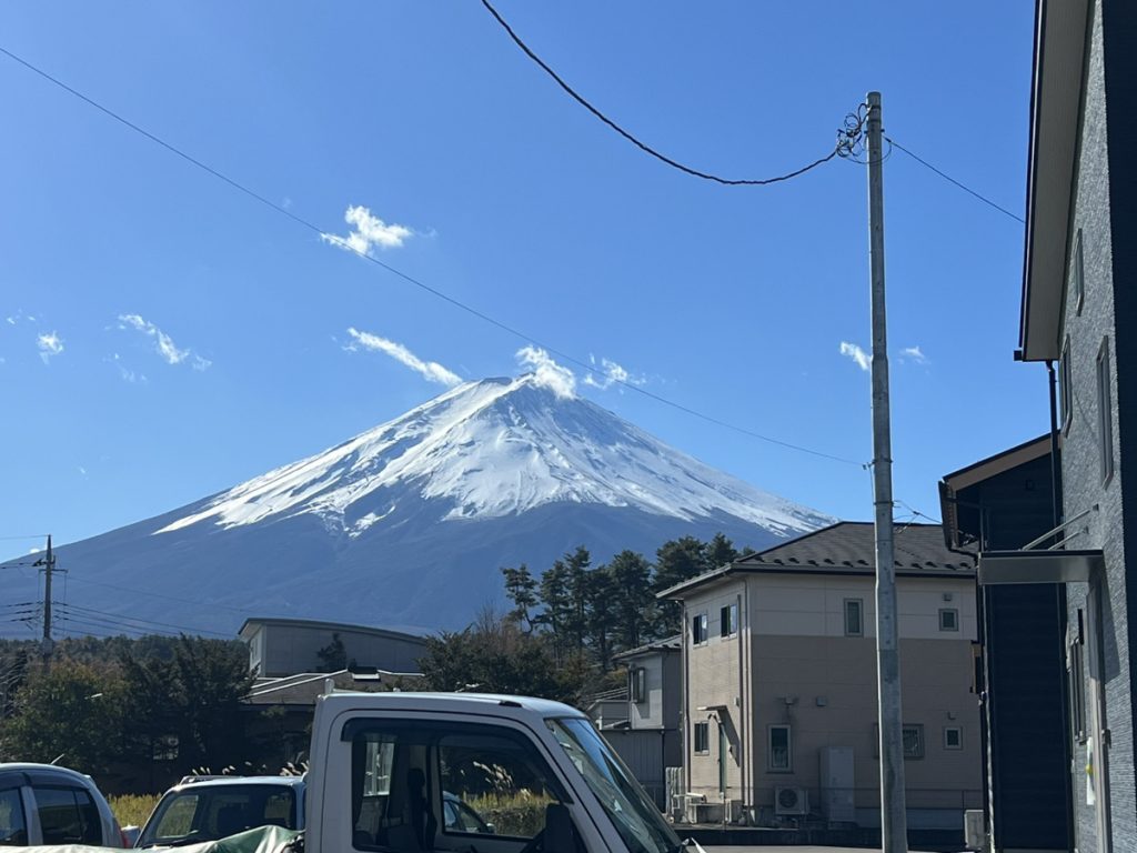 サンシャインタウンからの富士山