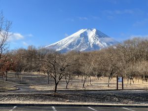 今朝の富士山