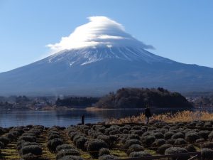 富士山の雲