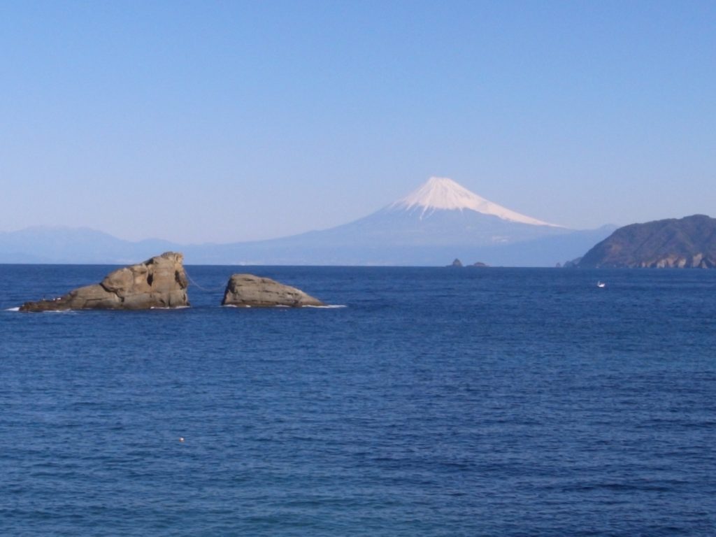 西伊豆からの富士