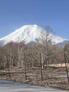 今朝の富士山