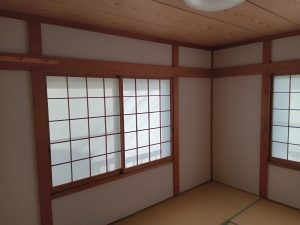 ｸﾛｽ貼り替え