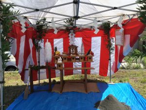 W様邸 地鎮祭 *