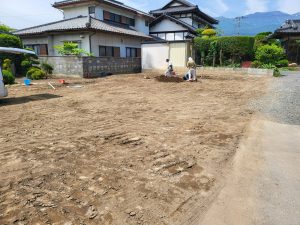 韮崎市M様邸 解体工事完了
