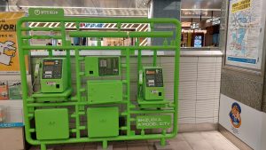 プラモデル型公衆電話