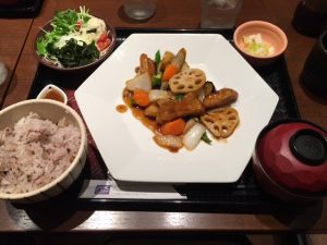 バランスの良い定食？ ♣