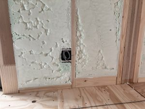 断熱施工終了