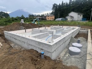 I様邸 基礎工事