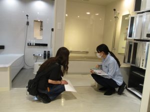 ショールームご案内。