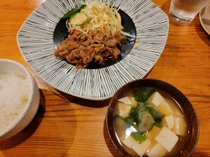 生姜焼き定食