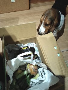 実家からの荷物