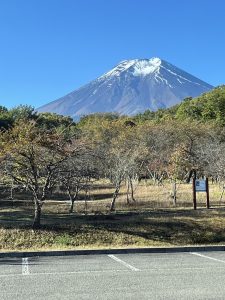 「今朝の富士山」