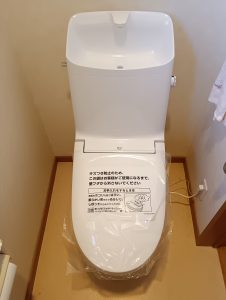 トイレリフォーム完了