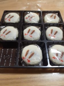 うさぎのクリーム大福