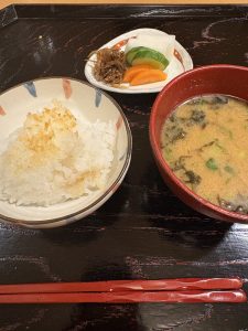ご飯のおいしさ