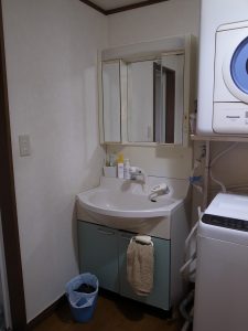 洗面化粧台交換リフォーム工事