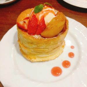 星乃珈琲季節のパンケーキ