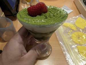 宇治抹茶イチゴティラミス