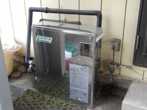 石油給湯器交換工事