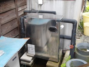 石油給湯器交換工事